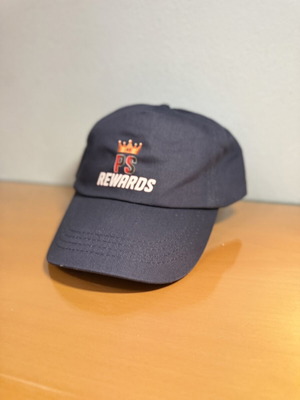 Unisex Graphic Cap Navy Blue new, one size adjustable
