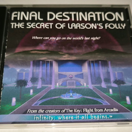 Final Destination The Secret of Larson’s Folly PC game used, adventure