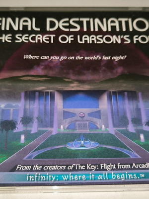 Final Destination The Secret of Larson’s Folly PC game used, adventure