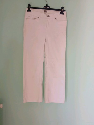 Twist & Tango cropped jean new, size 28, white