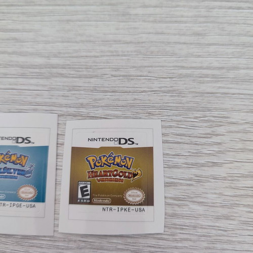 Αυτοκόλλητα SoulSilver Heartgold USA Pokémon DS καινούργια