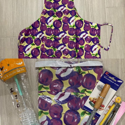 Kitchen apron and tools new