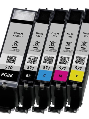 Canon Compatible Ink Cartridges PGI-570XL and CLI-571XL Pack of 47 New