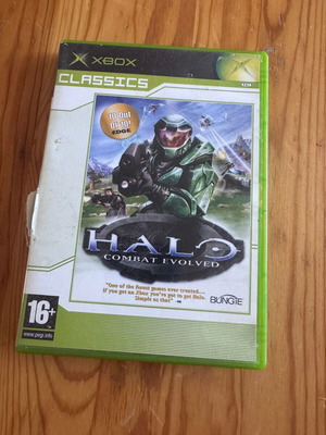 Halo Combat Evolved Xbox game used, good condition
