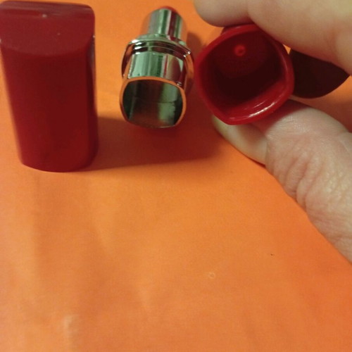 Lipstick safe used for hidden storage