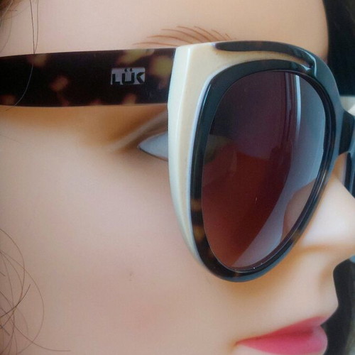 Luk Sunglasses LUK164/C1 used, beige and brown