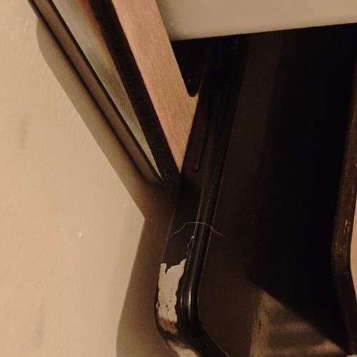 Wooden Hanging Phone Charging Stand for Wall Socket