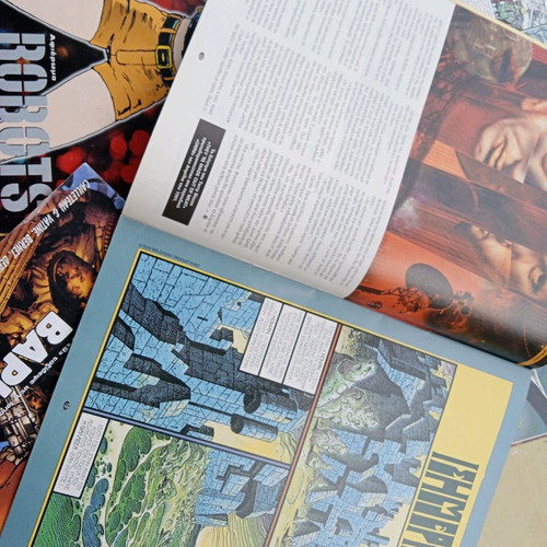Comics magazines "9" used, pack of 4 from 2001
