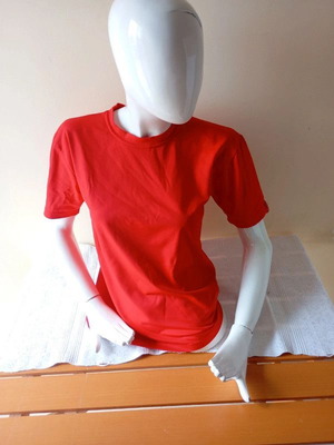 Vibes T-shirt new, unused, red, size S/M