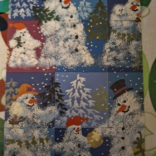 Christmas greeting cards and envelopes set of 58 pieces