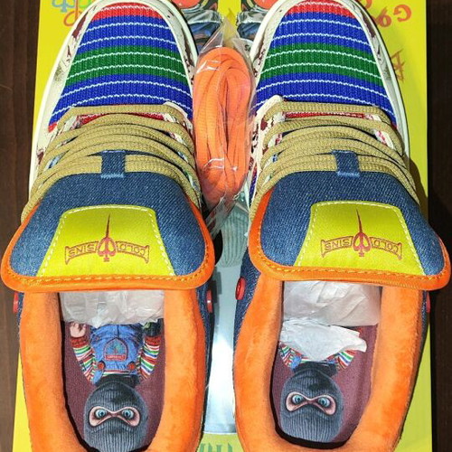 Nike Coldsins x Chucky The Slayer sneakers new size 42.5 EU