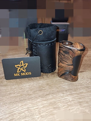 MK hand made stabwood mod olive acrylic resin DNA 75C σαν καινούργιο