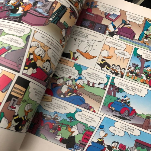 Donald Special Greek comic used, 100 hilarious pages