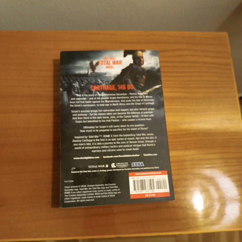 Destroy Carthage book by David Gibbins like new