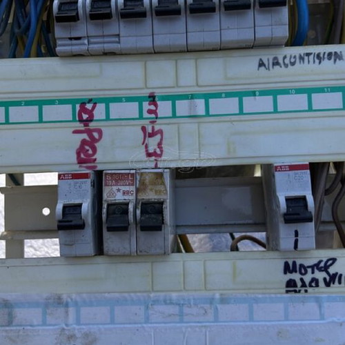 Three-phase professional electrical panel like new