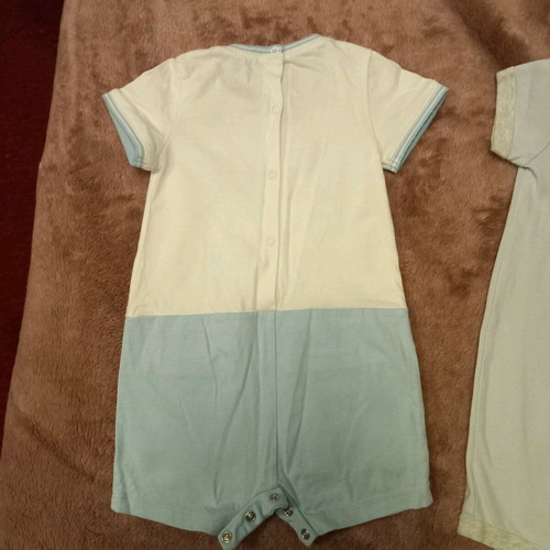 Summer rompers pack of 3, size 6-9 months, like new, Mothercare and Mayoral
