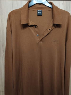 Ανδρική μπλούζα Hugo Boss XL καφέ σαν καινούργια
