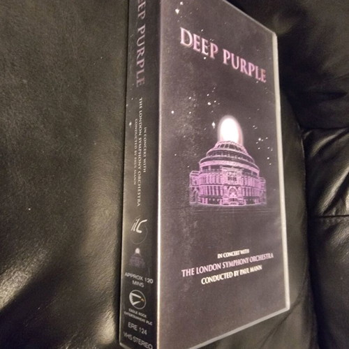 Deep Purple In Concert With The London Symphony Orchestra VHS used