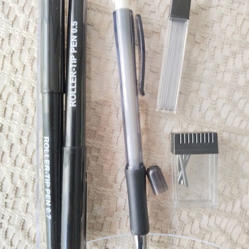 Drawing tools set Diavitis and others, new, 10 pieces