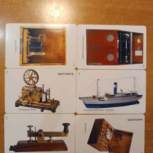Telecommunications Museum set 24 pieces like new