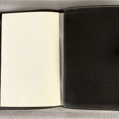 Trussardi notebook and phone agenda used