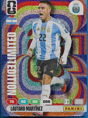 FIFA World Cup 2026 Adrenalyn XL Panini Limited Edition Lautaro Martinez new