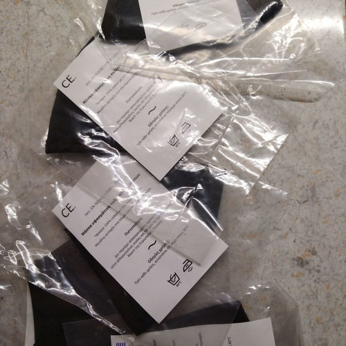 Set of 5 new masks