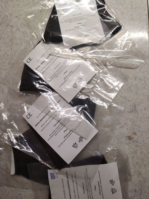 Set of 5 new masks