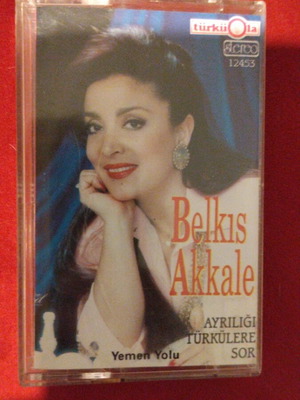 Belkıs Akkale Ayrılığı Türkülere Sor cassette tape, folk