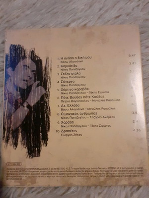 Nikos Papazoglou CD authentic