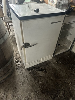 Saratov refrigerator used, old Russian model