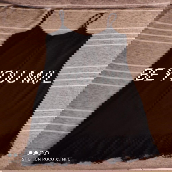 Γυναικεία μαύρη μπλούζα BE YOU M/L