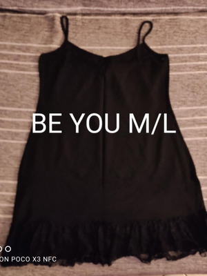 Γυναικεία μαύρη μπλούζα BE YOU M/L
