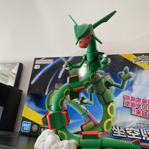 Pokemon Rayquaza Bandai figure new, Emerald legendary