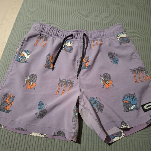 Billabong boys' swimwear used, size S, colorful