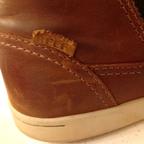 Reef Cushion Swami LE men's leather boots like new, size 42.5