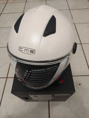 CMS D-Jet Helmet White Size No XXL New