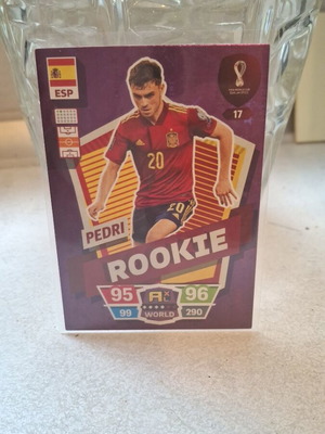 Κάρτα Pedri Rookie Panini Qatar 2022 σαν καινούργιο