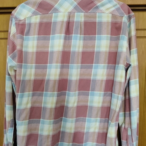 H&M checked shirt size medium like new pink