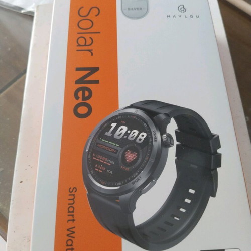 Haylou Solar Neo silver smart watch