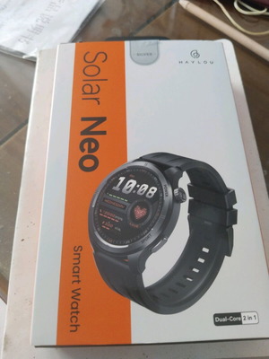 Haylou Solar Neo silver smart watch