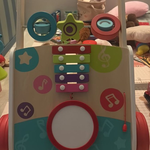Hape Early Melodies Wooden My First Musical Walker like new (E0383A)