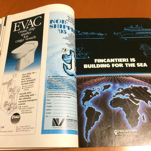 Seatrade Monthly Review October 1992 like new