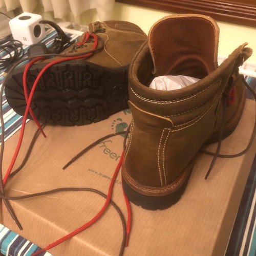 Freemood ankle boots new brown size 41