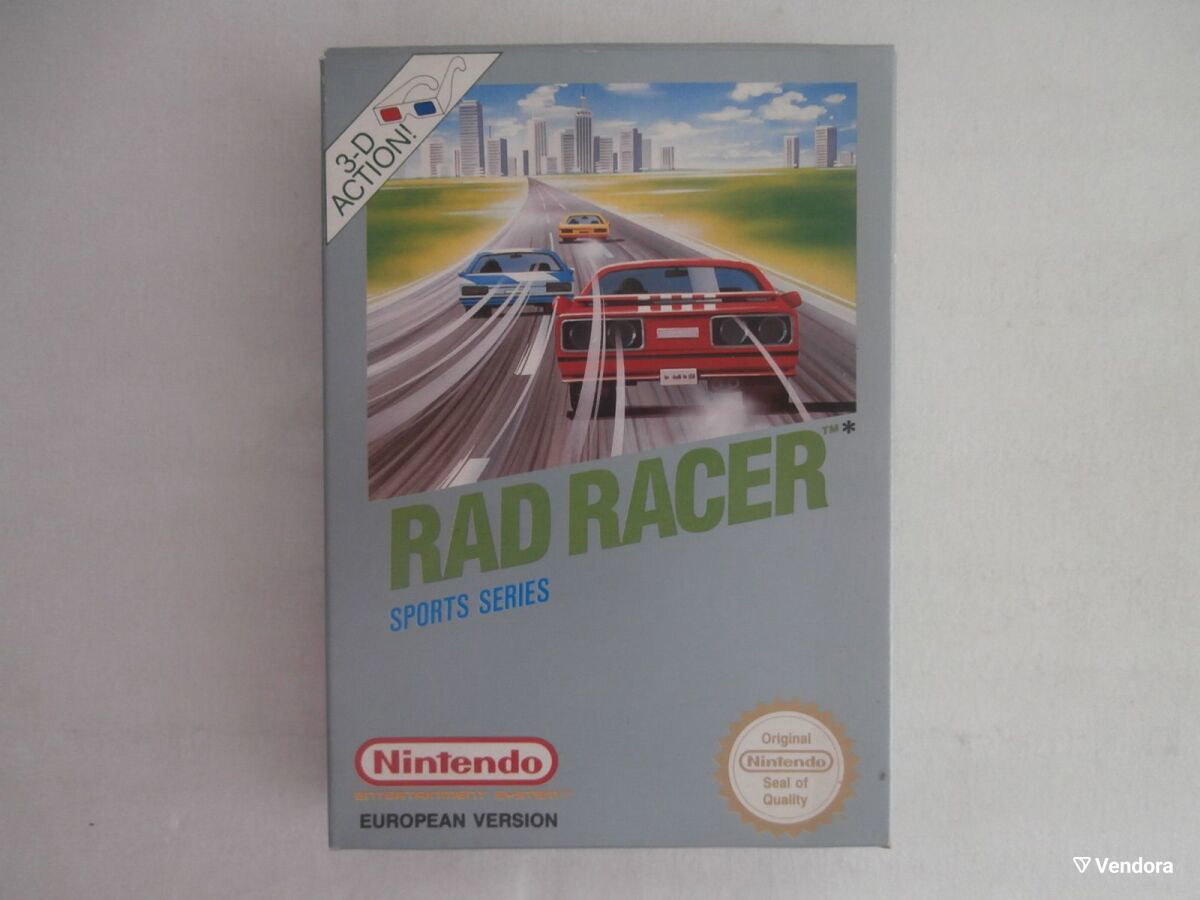 Rad Racer Nintendo NES μεταχειρισμένο,… - € 60,00 - Vendora.cy