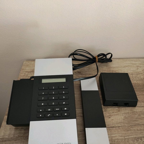 Jacob Jensen Phone Home used, gray wired phone
