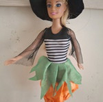 Barbie Halloween doll like new