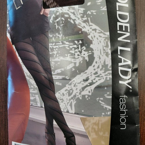 Ider & Golden Lady women's tights No 3, new, beige and brown, pack of 2