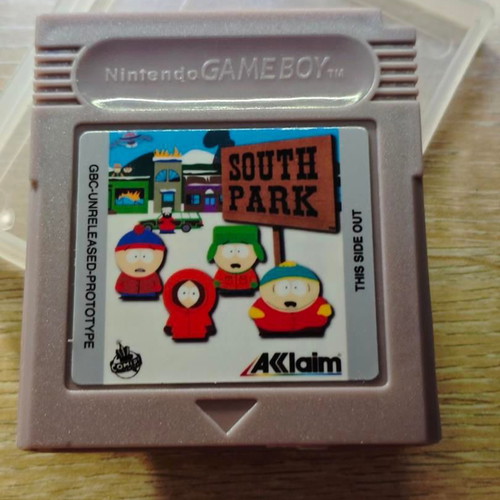 South Park Game Boy Color Unreleased Prototype Retro Game like new