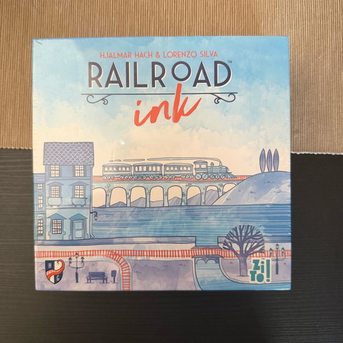 Railroad Ink board game new